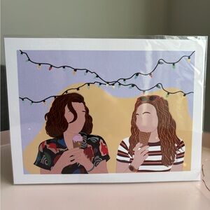 5”x7” Stranger Things Fan Art Print